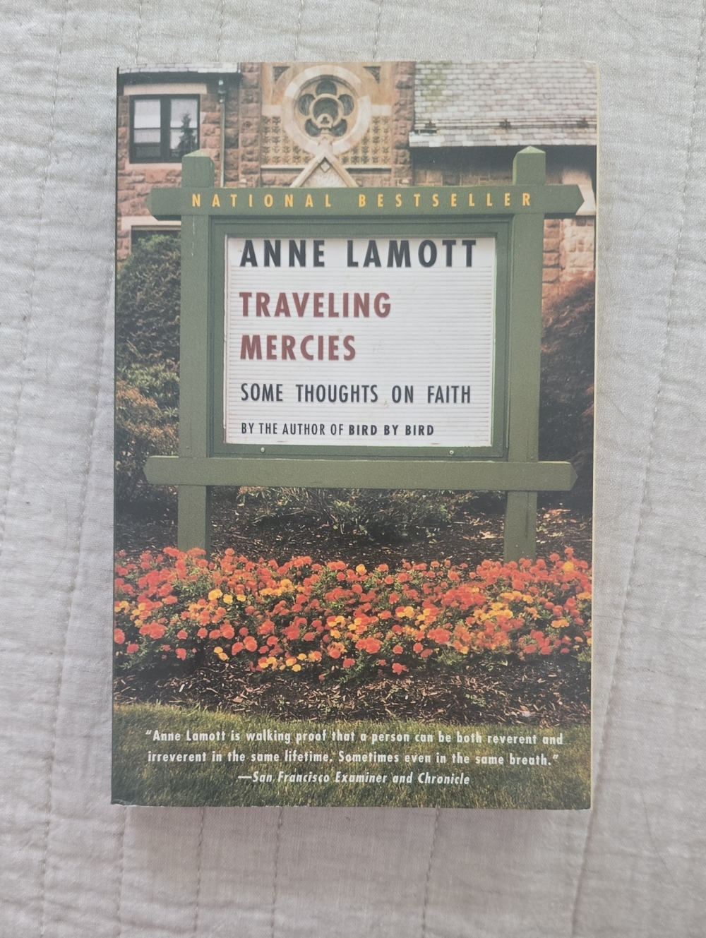 Traveling Mercies Paperback Book - By Anne Lamott